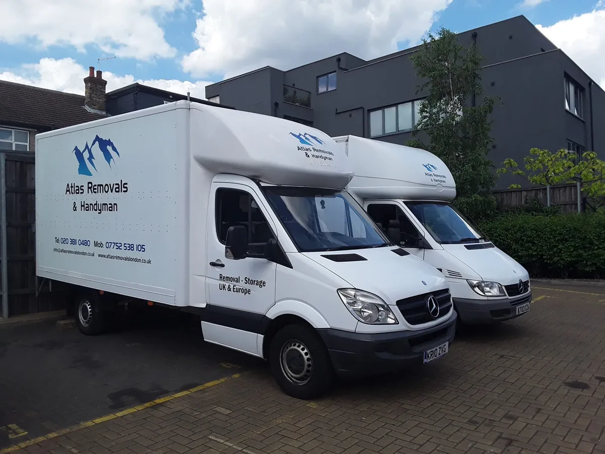 Atlas Removals and handyman van